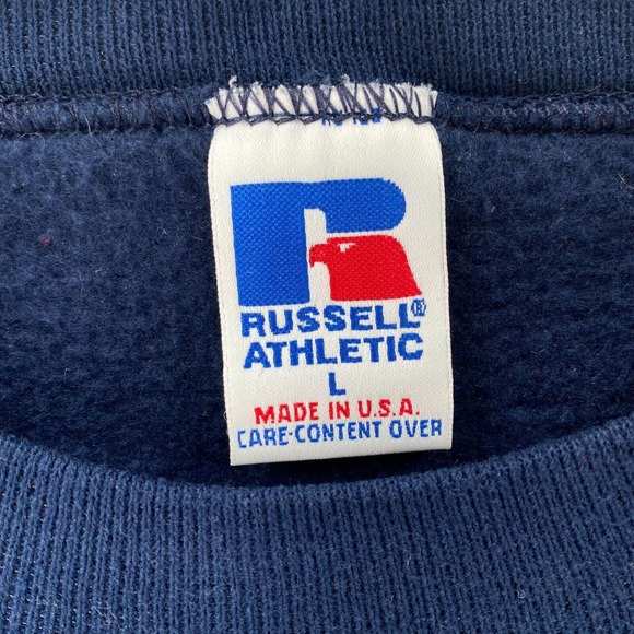 Vintage Russell Penn‎ State Crewneck Size LG Navy Alumni Executive Programs USA - Picture 5 of 13